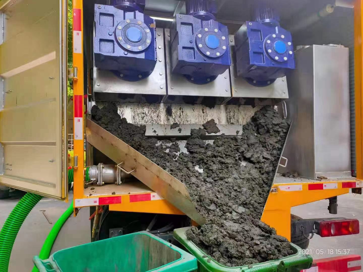 洛江化粪池清掏城市维护站-泥浆净化干湿分离处理
